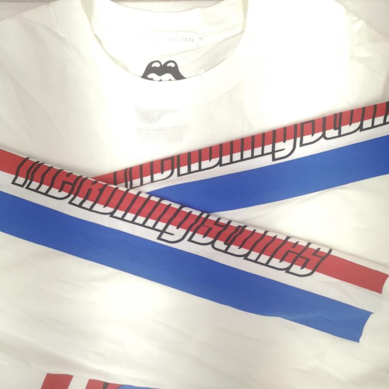 ヒステリックグラマー HYSTERIC GLAMOUR Tシャツ 長袖 21AW 06213CL03 THE ROLLING STONES STEEL WHEELS 1989 ローリング ストーンズ Tシャツ M 白 / ホワイト / white メンズ USED 古着 中古 50163766