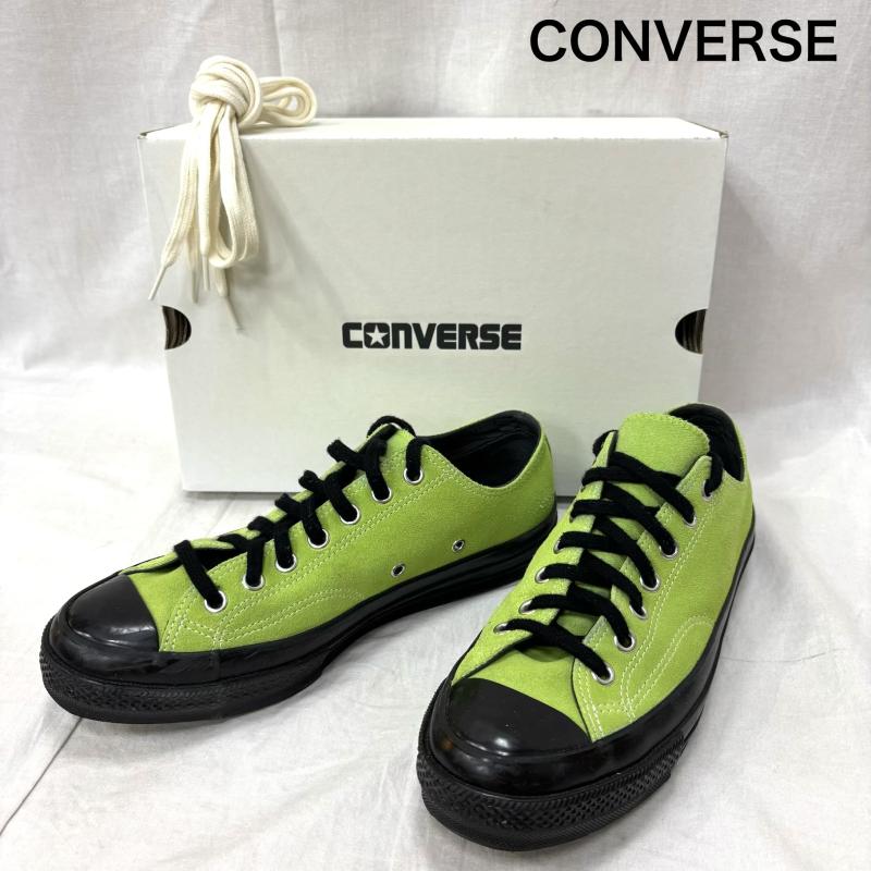 コンバース CONVERSE スニーカー スニーカー オールスターレガシー ライムグリーン スエード オールレザー ALL STAR LGCY SU OX　3131573 27.5cm メンズ USED 古着 中古 50163768