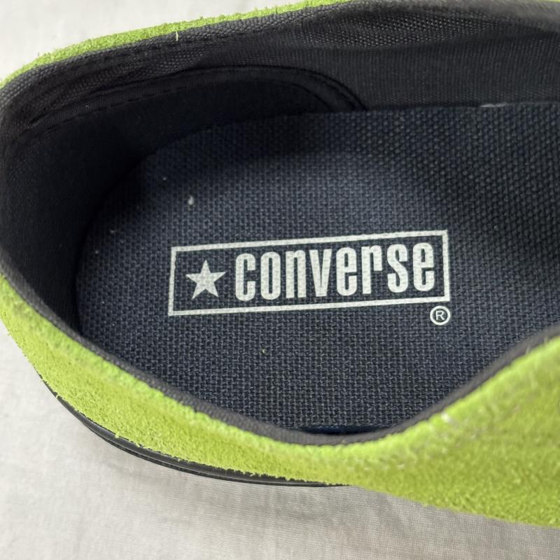 コンバース CONVERSE スニーカー スニーカー オールスターレガシー ライムグリーン スエード オールレザー ALL STAR LGCY SU OX　3131573 27.5cm メンズ USED 古着 中古 50163768