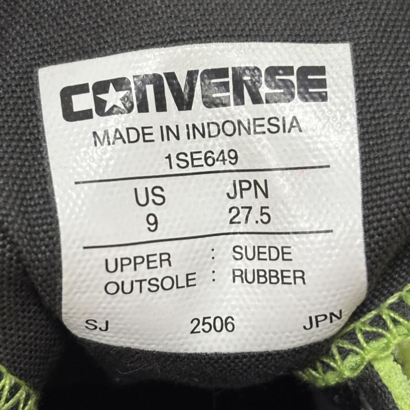 コンバース CONVERSE スニーカー スニーカー オールスターレガシー ライムグリーン スエード オールレザー ALL STAR LGCY SU OX　3131573 27.5cm メンズ USED 古着 中古 50163768