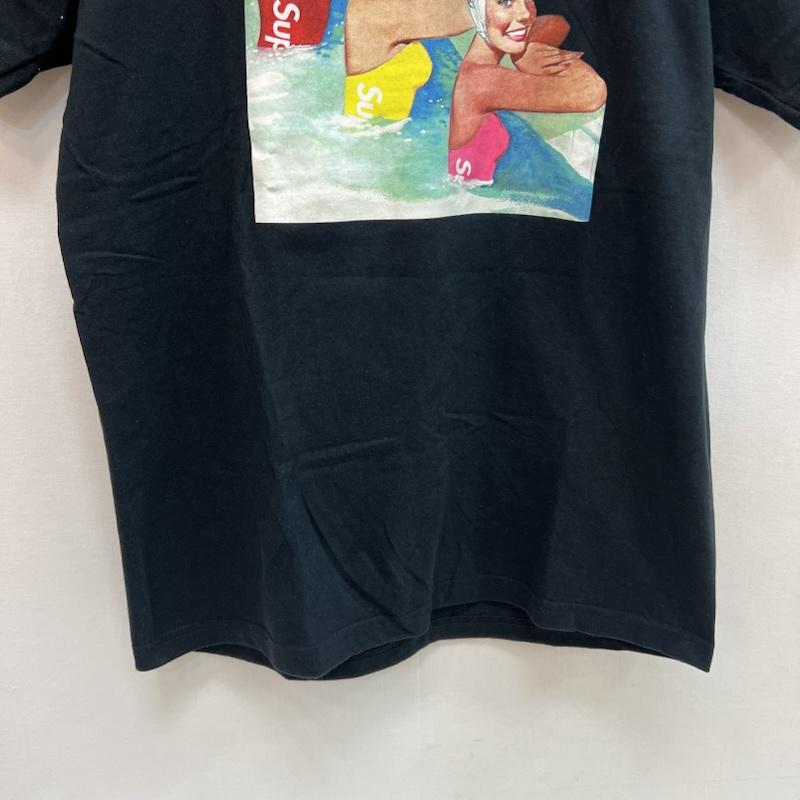 シュプリーム Supreme Tシャツ 半袖 18SS Swimmers Tee スイマー プリント Tシャツ M 黒 / ブラック / black メンズ USED 古着 中古 50163771