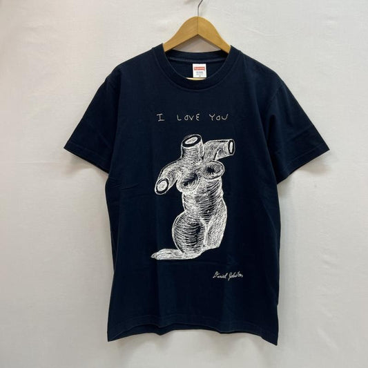 シュプリーム Supreme Tシャツ 半袖 Daniel Johnston 15ss Love Tee ダニエル・ジョンストン M 紺 / ネイビー / navy メンズ USED 古着 中古 50163773