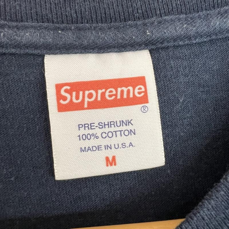 シュプリーム Supreme Tシャツ 半袖 Daniel Johnston 15ss Love Tee ダニエル・ジョンストン M 紺 / ネイビー / navy メンズ USED 古着 中古 50163773