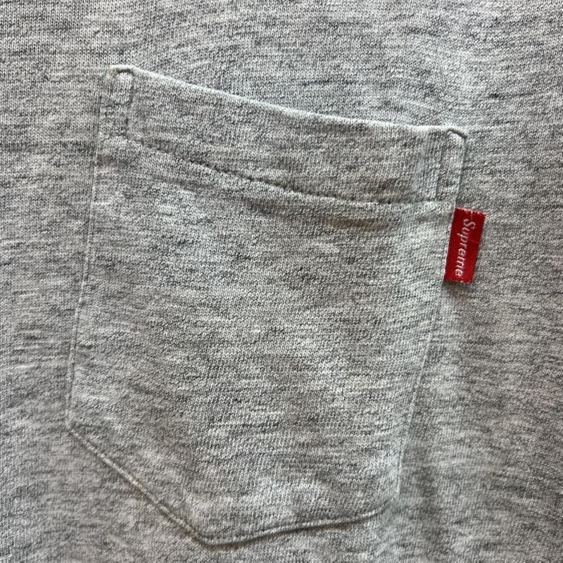 シュプリーム Supreme Tシャツ 半袖 Pocket Tee ポケット Tシャツ ワングラム M 灰 / グレー / gray メンズ USED 古着 中古 50163775