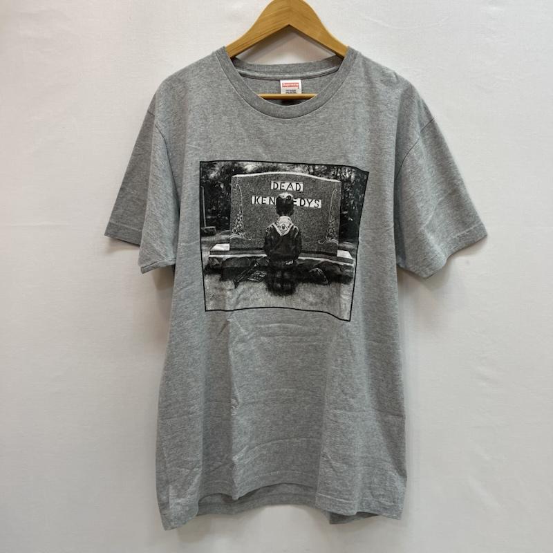 シュプリーム Supreme Tシャツ 半袖 14ss Dead Kennedys Gravestone Tee デッド ケネディーズ L 灰 / グレー / gray メンズ USED 古着 中古 50163780