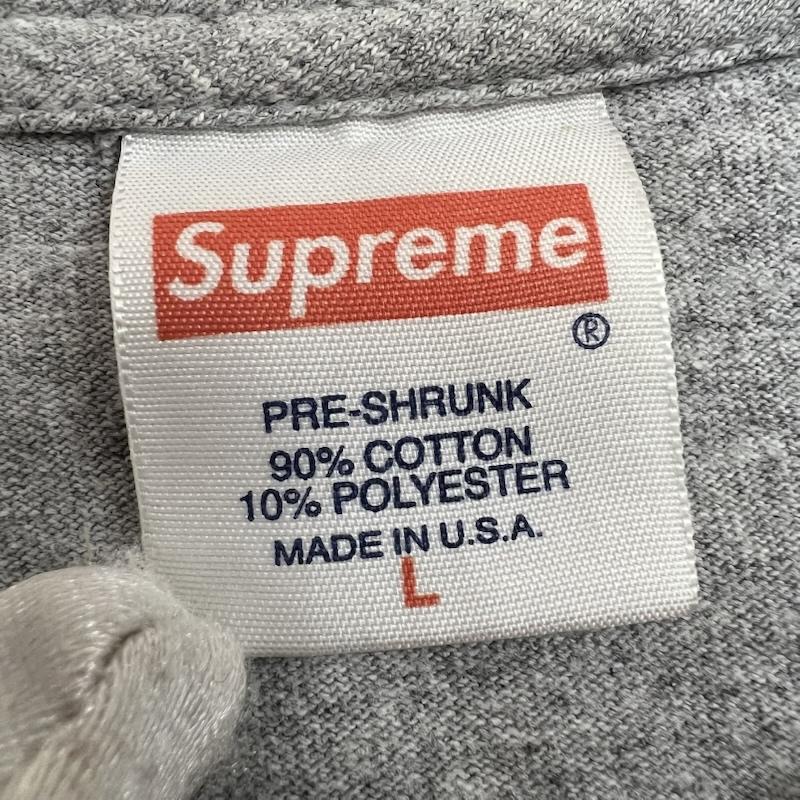 シュプリーム Supreme Tシャツ 半袖 14ss Dead Kennedys Gravestone Tee デッド ケネディーズ L 灰 / グレー / gray メンズ USED 古着 中古 50163780