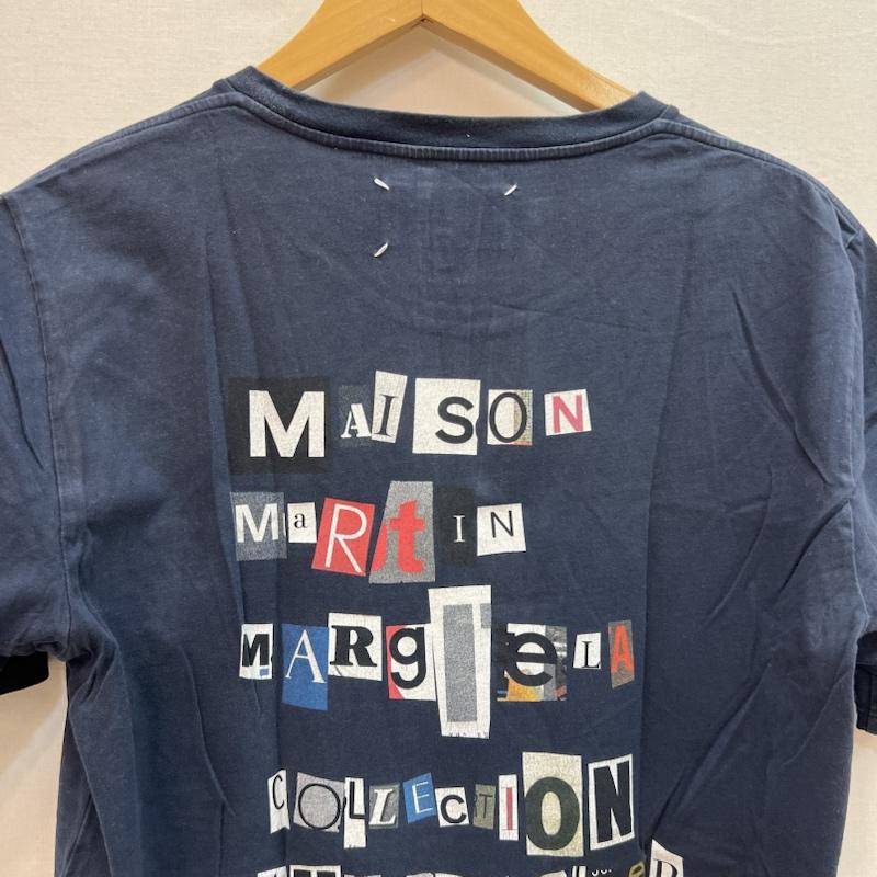 メゾン マルジェラ Maison Margiela Tシャツ 半袖 10 バックロゴ Tシャツ 46 紺 / ネイビー / navy メンズ USED 古着 中古 50163785