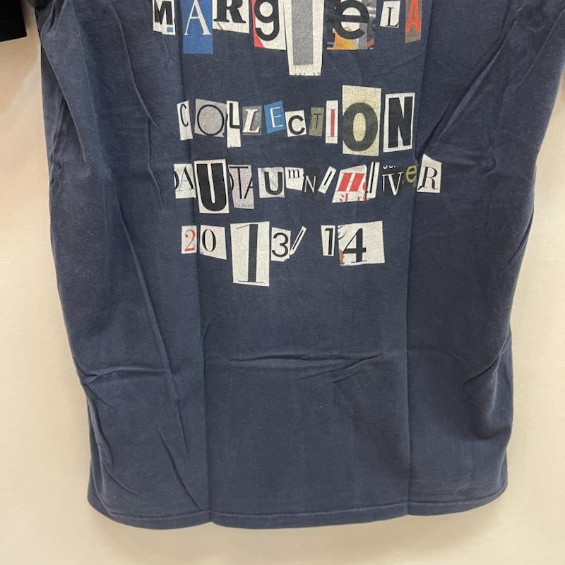メゾン マルジェラ Maison Margiela Tシャツ 半袖 10 バックロゴ Tシャツ 46 紺 / ネイビー / navy メンズ USED 古着 中古 50163785