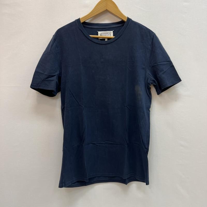メゾン マルジェラ Maison Margiela Tシャツ 半袖 10 バックロゴ Tシャツ 46 紺 / ネイビー / navy メンズ USED 古着 中古 50163785