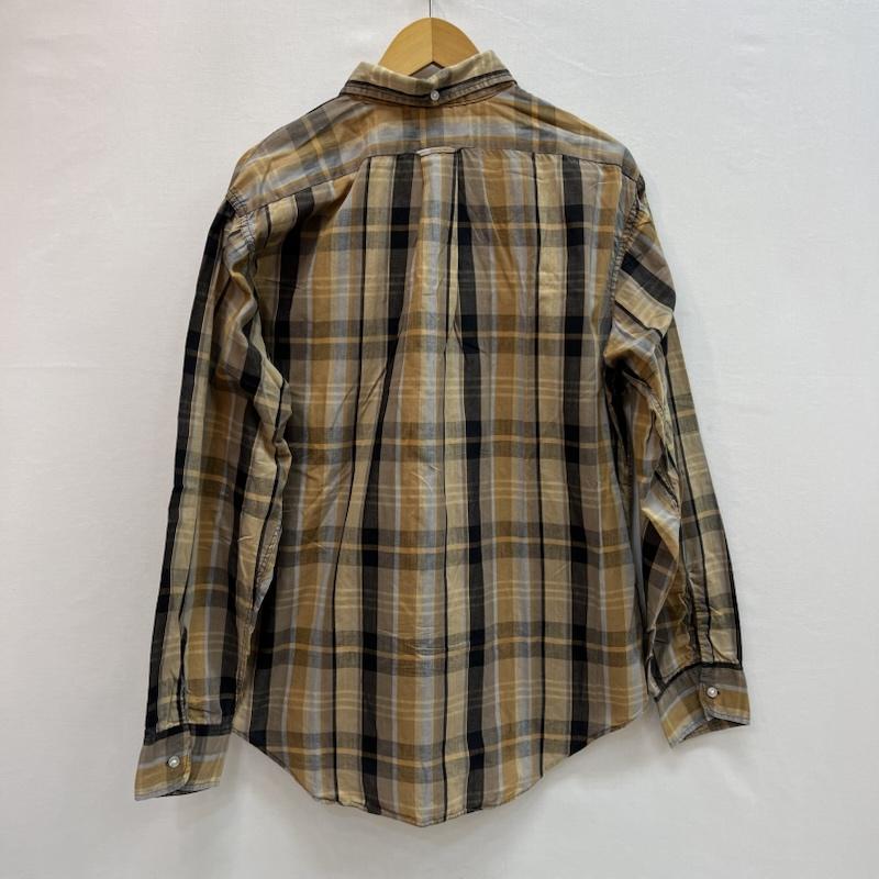 ヴィンテージ VINTAGE Tシャツ 長袖 60s Campus USA製 Whiskey Tone Plaid チェック ボタンダウンシャツ L メンズ USED 古着 中古 50163790