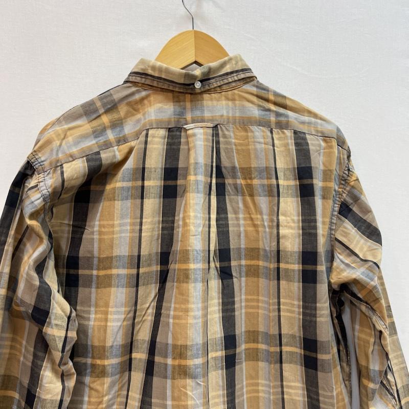 ヴィンテージ VINTAGE Tシャツ 長袖 60s Campus USA製 Whiskey Tone Plaid チェック ボタンダウンシャツ L メンズ USED 古着 中古 50163790