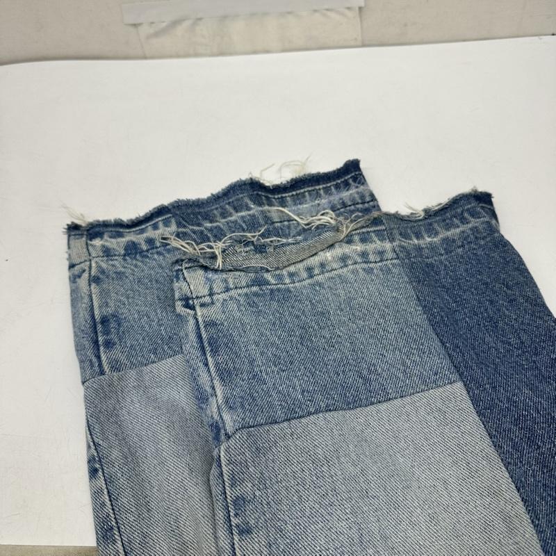 エゴトリッピング EGO TRIPPING パンツ デニム、ジーンズ LOOSE BOOTSCUT 再構築 リメイク ブーツカット デニム パンツ 624054 - インディゴ / インディゴ / Indigo メンズ USED 古着 中古 50163796