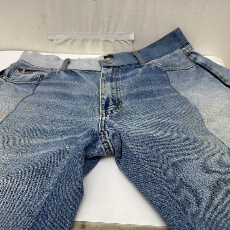 エゴトリッピング EGO TRIPPING パンツ デニム、ジーンズ LOOSE BOOTSCUT 再構築 リメイク ブーツカット デニム パンツ 624054 - インディゴ / インディゴ / Indigo メンズ USED 古着 中古 50163796