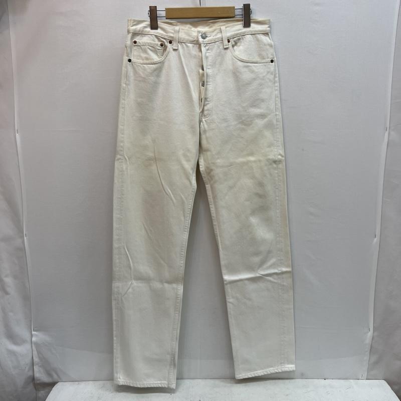 リーバイス Levi s パンツ デニム、ジーンズ 90s 94年 USA製 501 ホワイトデニムパンツ ボタン裏552 ヴィンテージ 34インチ 白 / ホワイト / white メンズ USED 古着 中古 50163797