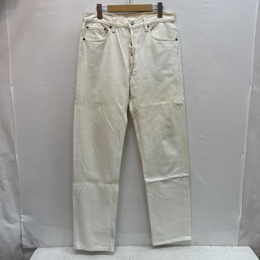 リーバイス Levi s パンツ デニム、ジーンズ 90s 94年 USA製 501 ホワイトデニムパンツ ボタン裏552 ヴィンテージ 34インチ 白 / ホワイト / white メンズ USED 古着 中古 50163797