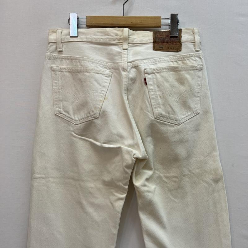 リーバイス Levi s パンツ デニム、ジーンズ 90s 94年 USA製 501 ホワイトデニムパンツ ボタン裏552 ヴィンテージ 34インチ 白 / ホワイト / white メンズ USED 古着 中古 50163797
