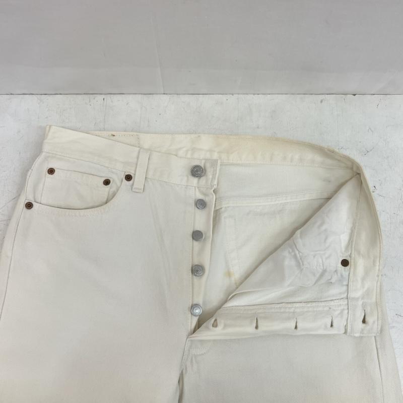 リーバイス Levi s パンツ デニム、ジーンズ 90s 94年 USA製 501 ホワイトデニムパンツ ボタン裏552 ヴィンテージ 34インチ 白 / ホワイト / white メンズ USED 古着 中古 50163797