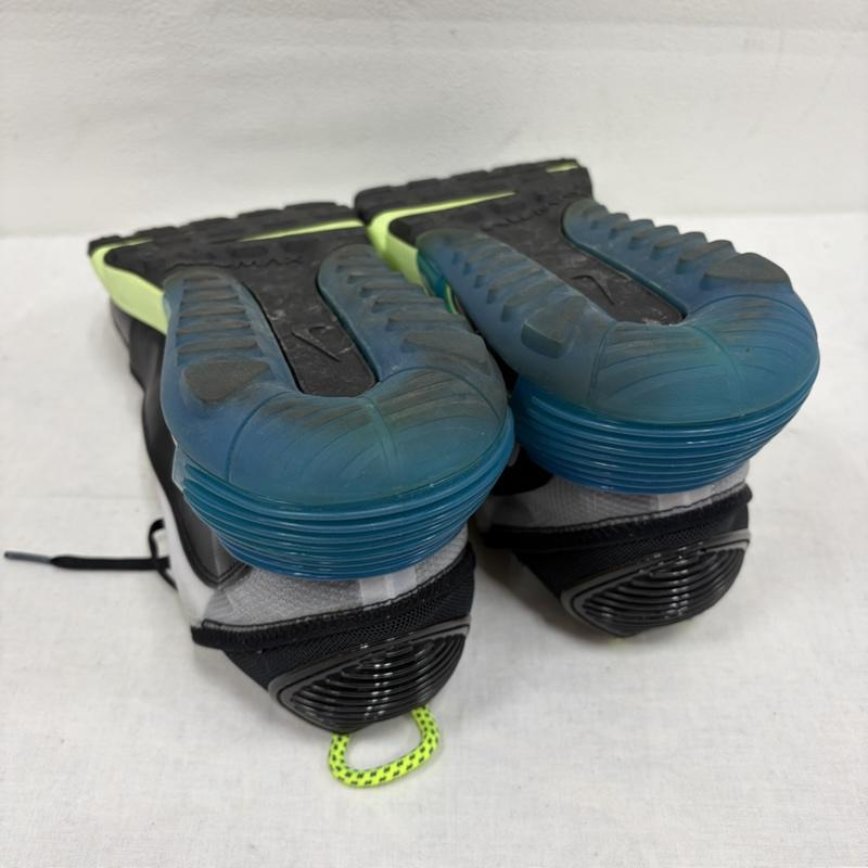 ナイキ NIKE スニーカー スニーカー AIRMAX エアマックス レースアップ ローカットスニーカー BV9977-101 ネオンイエロー 29.0cm ロゴ、文字 黄 / イエロー / yellow X 黒 / ブラック / black X 青 / ブルー / blue メンズ USED 古着 中古 50163798