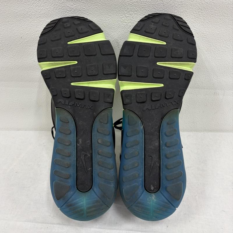ナイキ NIKE スニーカー スニーカー AIRMAX エアマックス レースアップ ローカットスニーカー BV9977-101 ネオンイエロー 29.0cm ロゴ、文字 黄 / イエロー / yellow X 黒 / ブラック / black X 青 / ブルー / blue メンズ USED 古着 中古 50163798