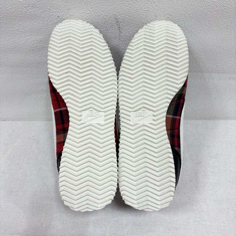 ナイキ NIKE スニーカー スニーカー AA3498-003 CORTEZ BASIC TXT SE GS Plaid コルテッツ ベーシック テキスタイル チェック ローカット スニーカー 24.5cm チェック X ロゴ、文字 桃 / ピンク / pink X 黒 / ブラック / black レディース USED 古着 中古 50163799