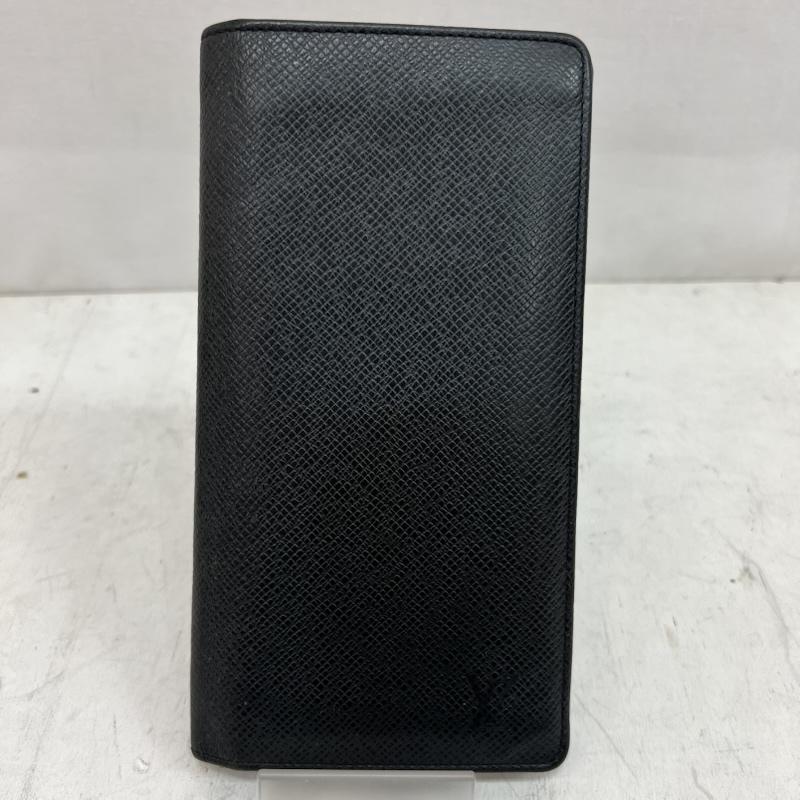 ルイヴィトン LOUIS VUITTON 財布 長財布 タイガ ポルトフォイユ ブラザ 長財布 M32572 SP3151 - 黒 / ブラック / black メンズ USED 古着 中古 50163800