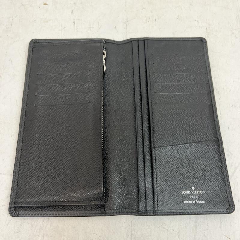 ルイヴィトン LOUIS VUITTON 財布 長財布 タイガ ポルトフォイユ ブラザ 長財布 M32572 SP3151 - 黒 / ブラック / black メンズ USED 古着 中古 50163800