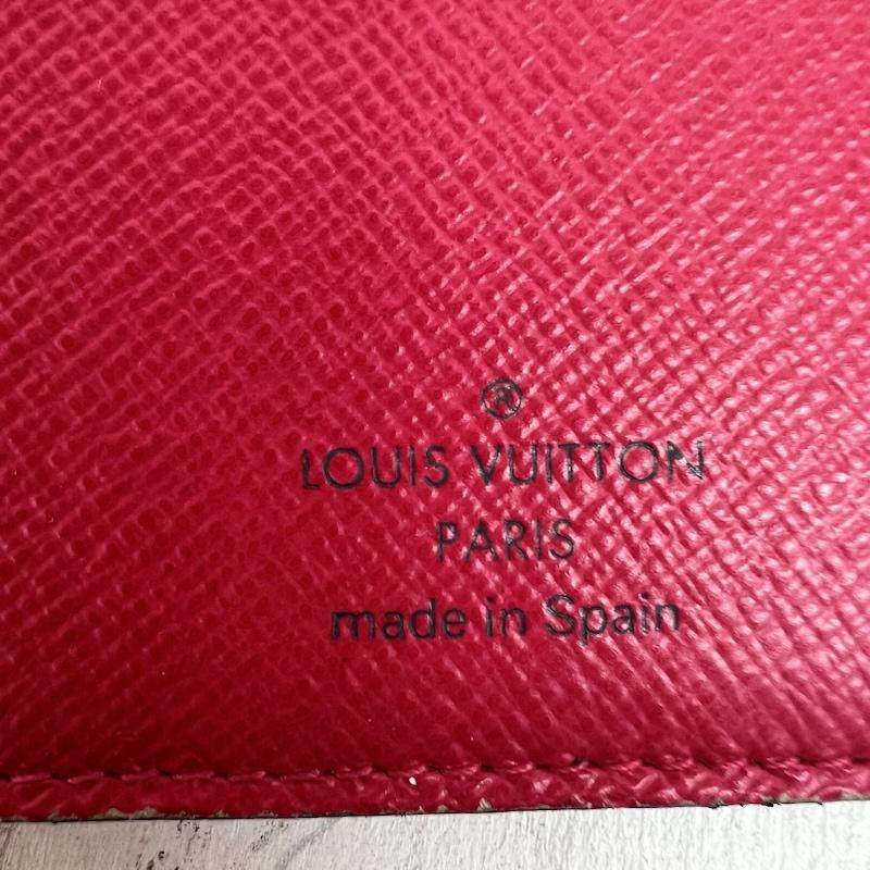 ルイヴィトン LOUIS VUITTON 財布 長財布 モノグラム ポルトフォイユ・アンソリット M60250 CA1009 - 茶 / ブラウン / brown X 桃 / ピンク / pink レディース USED 古着 中古 50163802