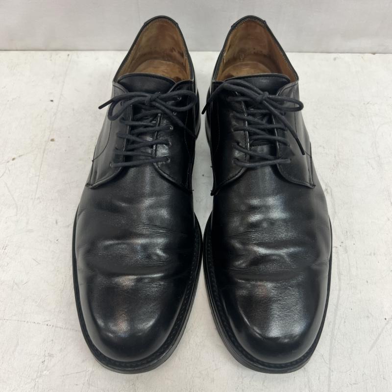 オースティンリード Austin Reed 革靴 革靴 ベンチメイド イングランド プレーントゥ レザーシューズ UK：7.5 黒 / ブラック / black メンズ USED 古着 中古 50163804