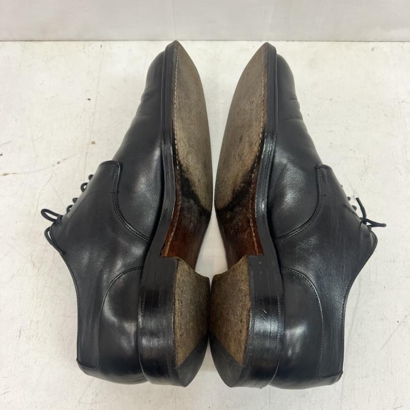 オースティンリード Austin Reed 革靴 革靴 ベンチメイド イングランド プレーントゥ レザーシューズ UK：7.5 黒 / ブラック / black メンズ USED 古着 中古 50163804