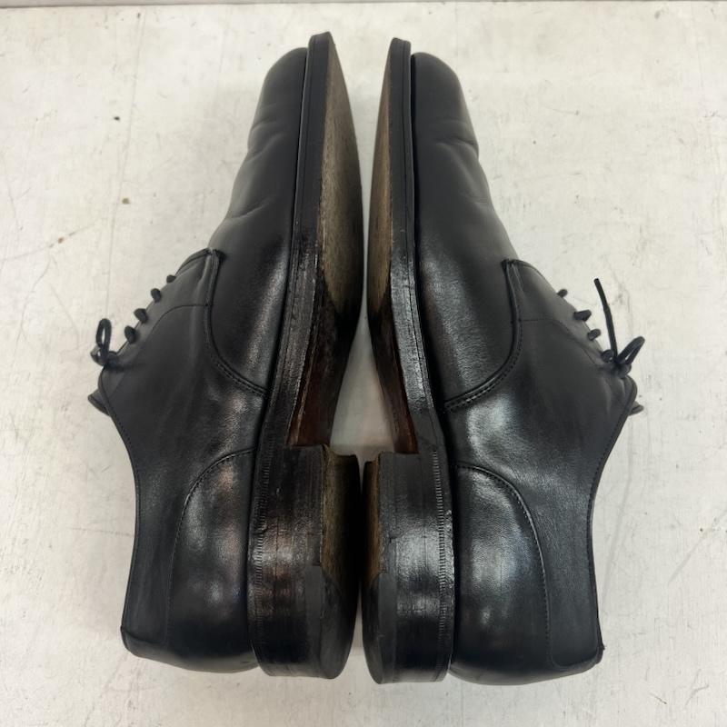 オースティンリード Austin Reed 革靴 革靴 ベンチメイド イングランド プレーントゥ レザーシューズ UK：7.5 黒 / ブラック / black メンズ USED 古着 中古 50163804