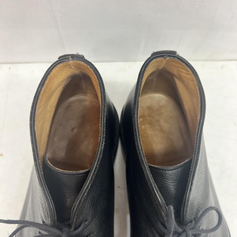 チーニ－ JOSEPH CHEANEY&SONS ブーツ 一般 シボ革 チャッカブーツ レザー ドレスシューズ UK：10 黒 / ブラック / black メンズ USED 古着 中古 50163806