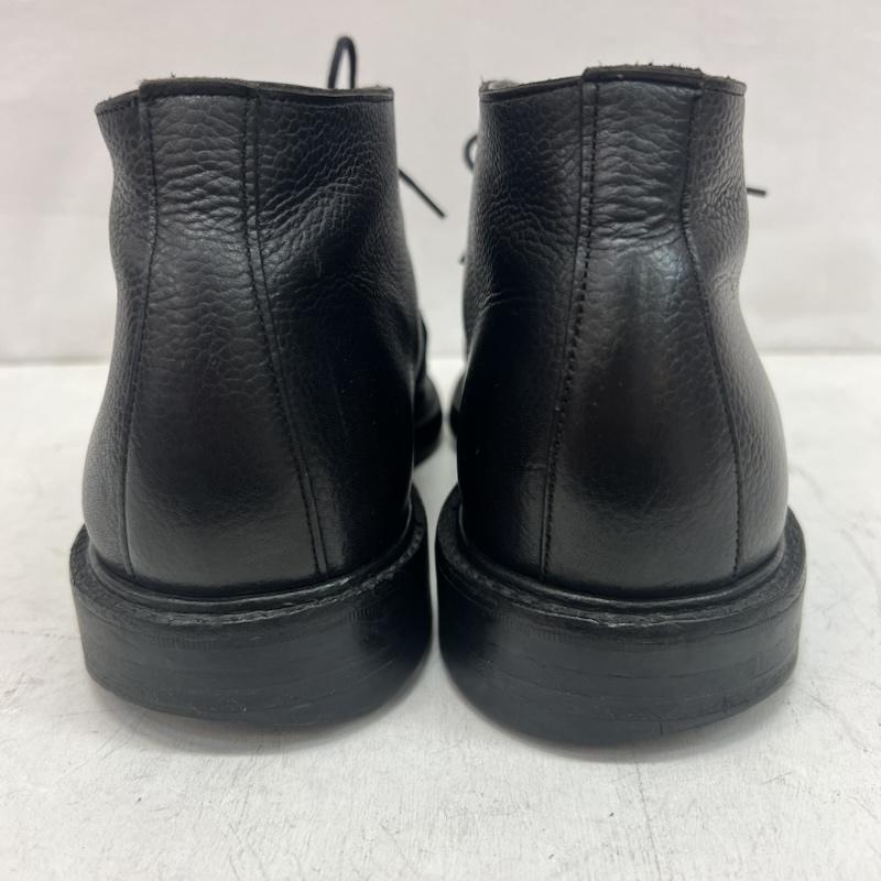チーニ－ JOSEPH CHEANEY&SONS ブーツ 一般 シボ革 チャッカブーツ レザー ドレスシューズ UK：10 黒 / ブラック / black メンズ USED 古着 中古 50163806