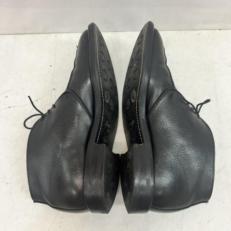チーニ－ JOSEPH CHEANEY&SONS ブーツ 一般 シボ革 チャッカブーツ レザー ドレスシューズ UK：10 黒 / ブラック / black メンズ USED 古着 中古 50163806