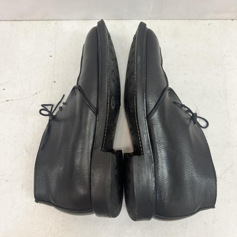 チーニ－ JOSEPH CHEANEY&SONS ブーツ 一般 シボ革 チャッカブーツ レザー ドレスシューズ UK：10 黒 / ブラック / black メンズ USED 古着 中古 50163806
