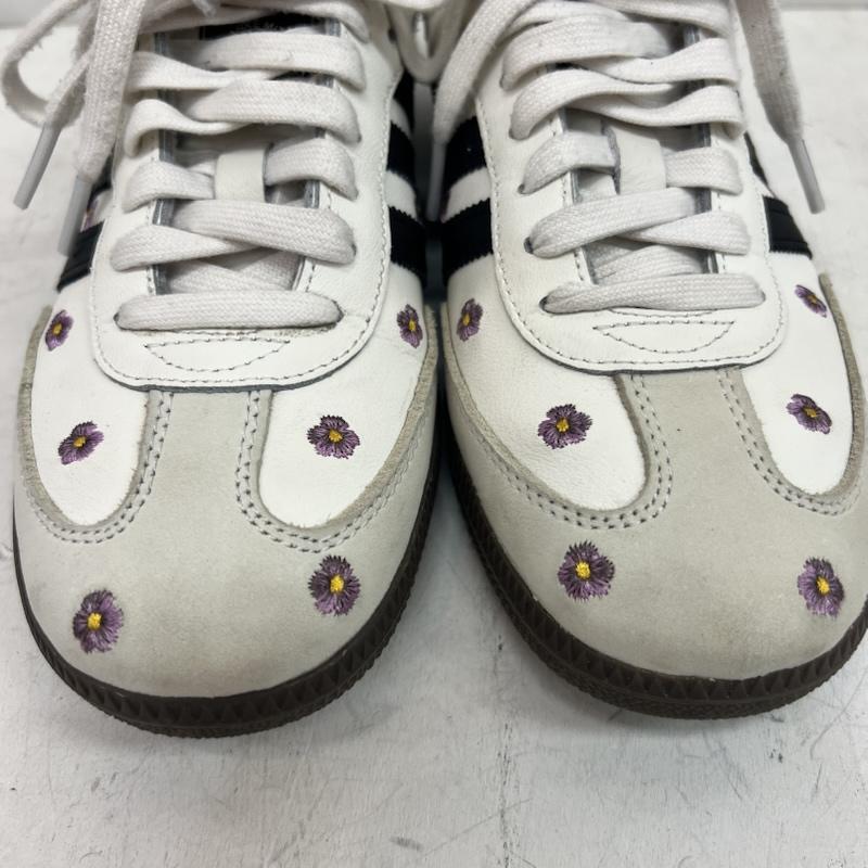アディダス adidas スニーカー スニーカー IF4398 SAMBA OG W フラワー刺繍 サンバ スニーカー 24.5cm 白 / ホワイト / white レディース USED 古着 中古 50163807