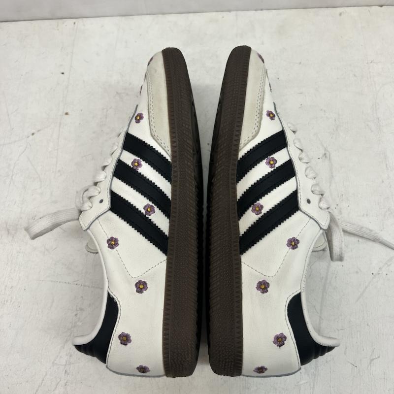 アディダス adidas スニーカー スニーカー IF4398 SAMBA OG W フラワー刺繍 サンバ スニーカー 24.5cm 白 / ホワイト / white レディース USED 古着 中古 50163807