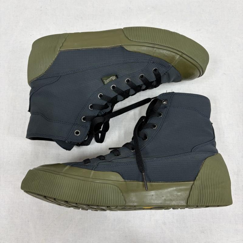 ダナー Danner スニーカー スニーカー D-7014 ERWING HIGH ハイカット スニーカー ラバーソール ハンティング シューズ 8.5 26.5cm US：8.5 ワンポイント X ロゴ、文字 オリーブグリーン / オリーブグリーン / X 紺 / ネイビー / navy メンズ USED 古着 中古 50163808