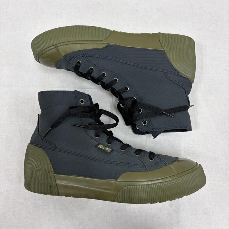 ダナー Danner スニーカー スニーカー D-7014 ERWING HIGH ハイカット スニーカー ラバーソール ハンティング シューズ 8.5 26.5cm US：8.5 ワンポイント X ロゴ、文字 オリーブグリーン / オリーブグリーン / X 紺 / ネイビー / navy メンズ USED 古着 中古 50163808