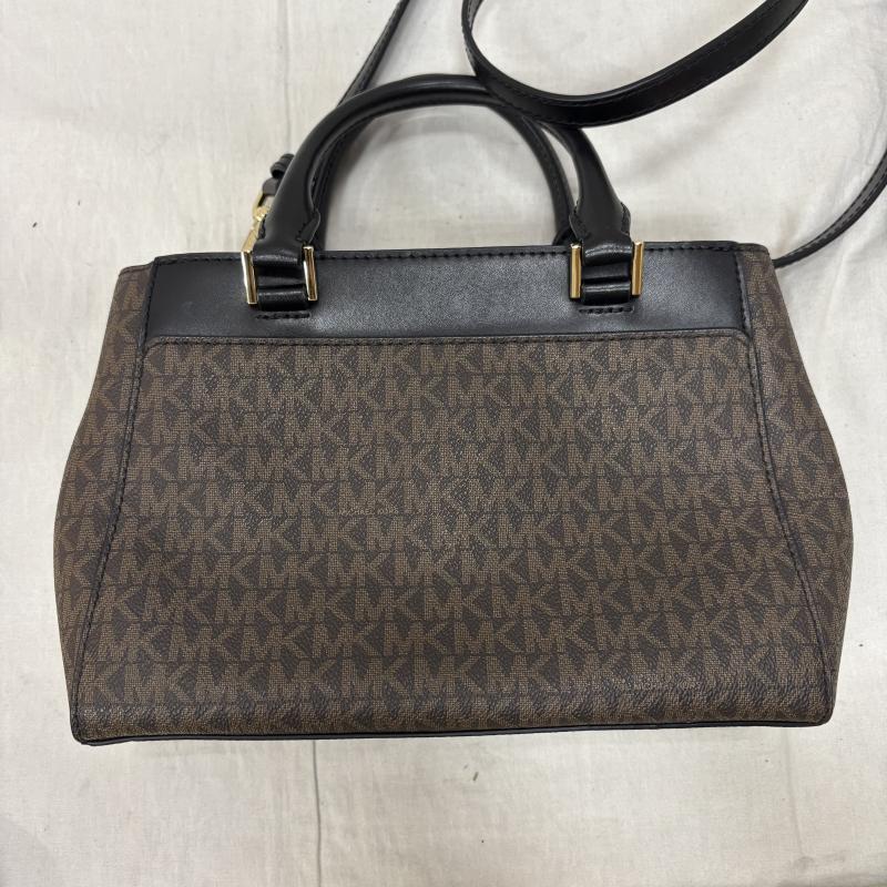 マイケルコース MICHAEL KORS ハンドバッグ ハンドバッグ シグネチャー 2WAY ショルダーバッグ - 茶 / ブラウン / brown レディース USED 古着 中古 50163812