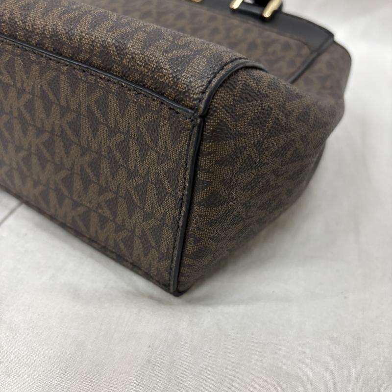 マイケルコース MICHAEL KORS ハンドバッグ ハンドバッグ シグネチャー 2WAY ショルダーバッグ - 茶 / ブラウン / brown レディース USED 古着 中古 50163812