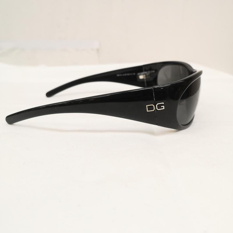 ドルチェアンドガッバーナ DOLCE&GABBANA めがね・サングラス サングラス サイド ロゴ サングラス DG812 B5 66□44 120 - 黒 / ブラック / black メンズ USED 古着 中古 50163814