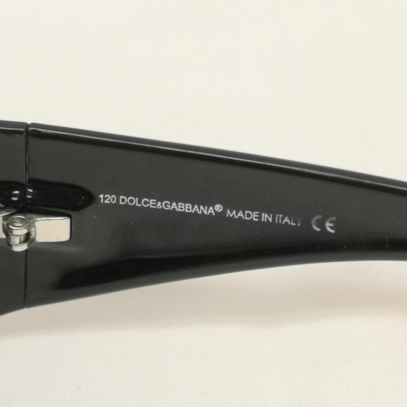 ドルチェアンドガッバーナ DOLCE&GABBANA めがね・サングラス サングラス サイド ロゴ サングラス DG812 B5 66□44 120 - 黒 / ブラック / black メンズ USED 古着 中古 50163814