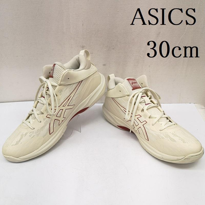アシックス ASICS シューズ シューズ 1063A096-750 GELHOOP V17 STANDARD バスケットボールシューズ 30.0cm アイボリー / アイボリー / メンズ USED 古着 中古 50163818
