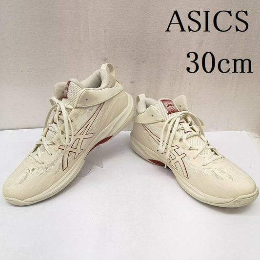 アシックス ASICS シューズ シューズ 1063A096-750 GELHOOP V17 STANDARD バスケットボールシューズ 30.0cm アイボリー / アイボリー / メンズ USED 古着 中古 50163818