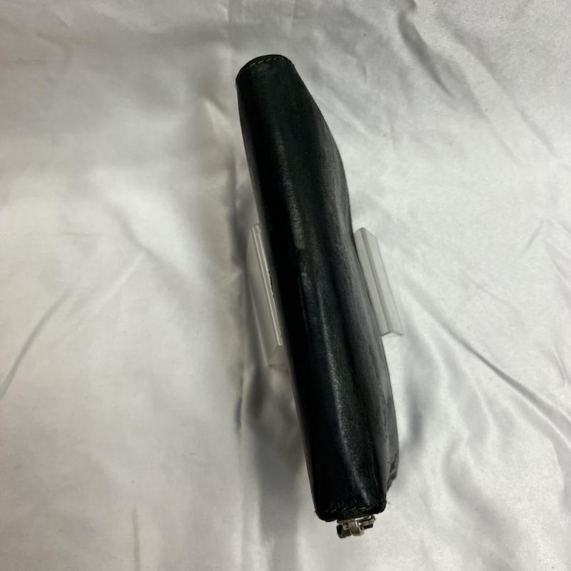 ディーゼル DIESEL 財布 長財布 ウエスタン スタッズ レザーウォレット y2k 00s - 黒 / ブラック / black X 灰 / グレー / gray メンズ USED 古着 中古 50163821