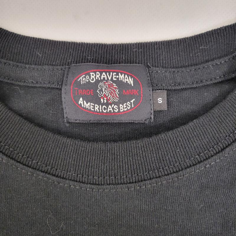 ＵＳＥＤ古着 USED/古着 カットソー 長袖 THE BRAVE MAN　BETTYBOOP コラボ ブラック 長T ベティちゃん S 黒 / ブラック / black メンズ USED 古着 中古 50163824
