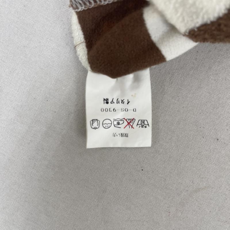フェンディ FENDI Tシャツ 半袖 イタリア製 パイル生地 ペカン柄 ストライプ 半袖 Tシャツ カットソー M 茶 / ブラウン / brown レディース USED 古着 中古 50163827