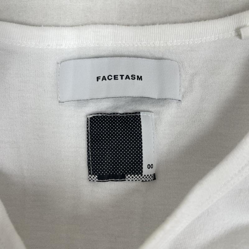 ファセッタズム FACETASM Tシャツ 半袖 日本製 7 BARS BIG TEE セブンバーズ オーバーサイズ Tシャツ 白 / ホワイト / white メンズ USED 古着 中古 50163831