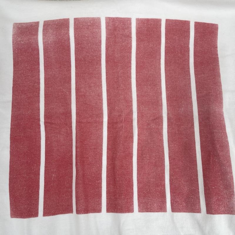 ファセッタズム FACETASM Tシャツ 半袖 日本製 7 BARS BIG TEE セブンバーズ オーバーサイズ Tシャツ 白 / ホワイト / white メンズ USED 古着 中古 50163831