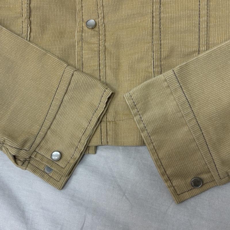 ラングラー Wrangler ジャケット、上着 ジャンパー、ブルゾン 80年代 ビンテージ USA製 黒三角タグ コーデュロイ シャツ ジャケット 80s VINTAGE - メンズ USED 古着 中古 50163833